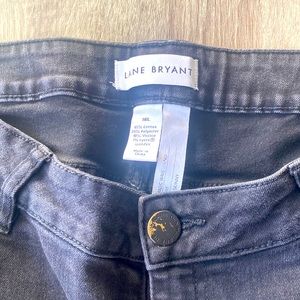 Lane Bryant black jeans